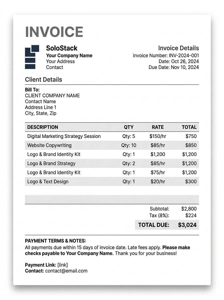 Invoice Template